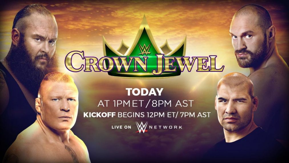 WWE Crown Jewel: Resultados en directo WWE Crown Jewel Resultados