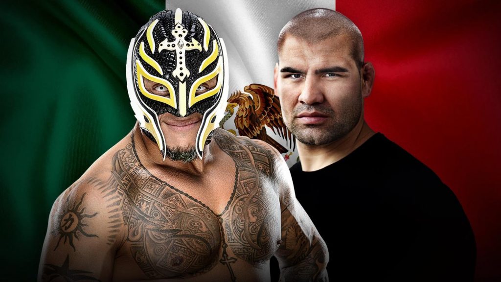 Caín Velasquez y Rey Mysterio formarán equipo en WWE Mexico