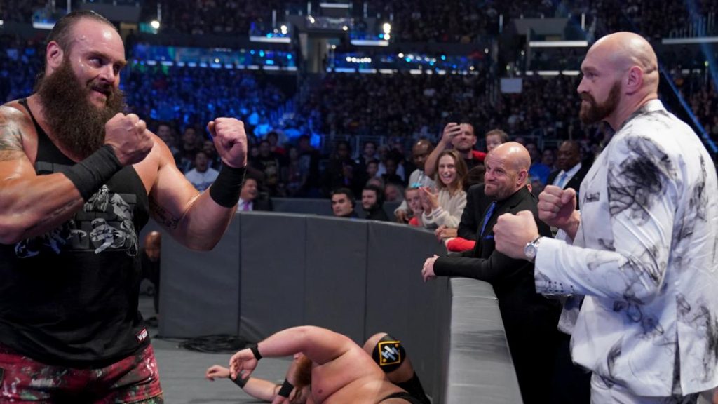 Tyson Fury Braun Strowman Raw