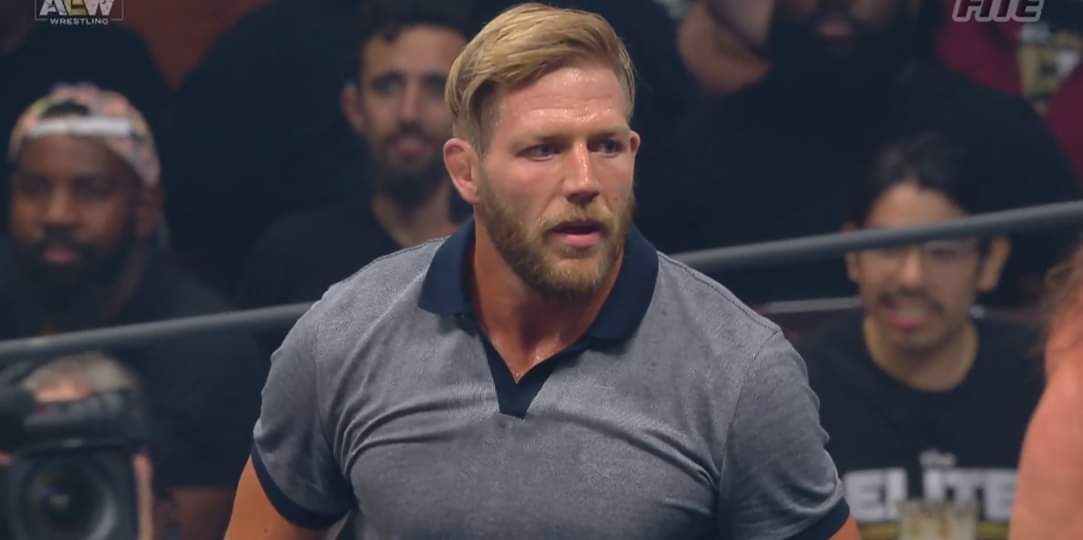 Jack Swagger interviene en AEW Dynamite Jack Swagger