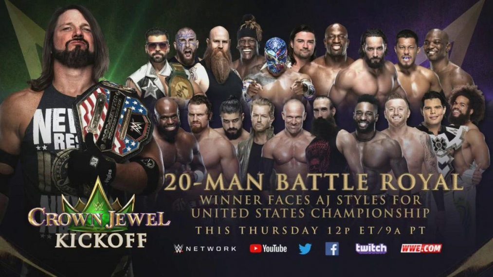 Apuestas para la batalla real de Crown Jewel