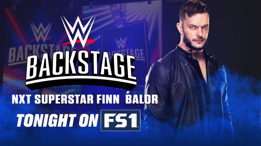 Finn Balor WWE backstage