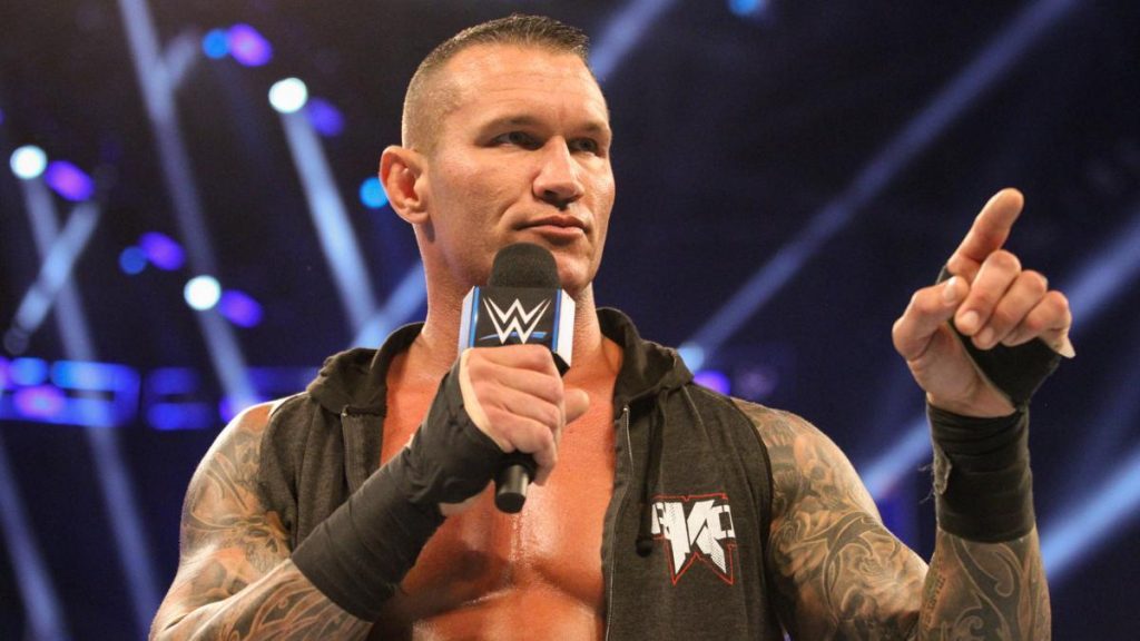 Randy Orton The Rock WrestleMania
