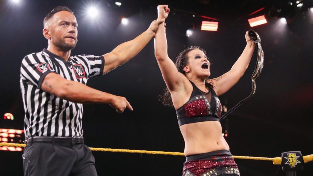 Shayna Baszler retiene el Campeonato Femenino de NXT Shayna Baszler Campeonato Femenino de NXT