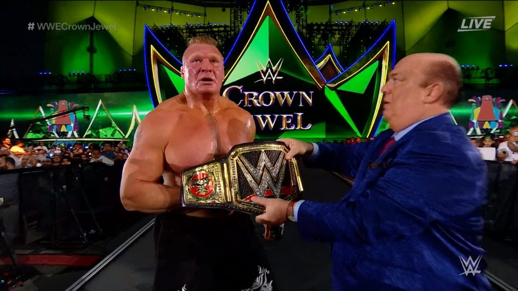 Brock Lesnar Crown Jewel