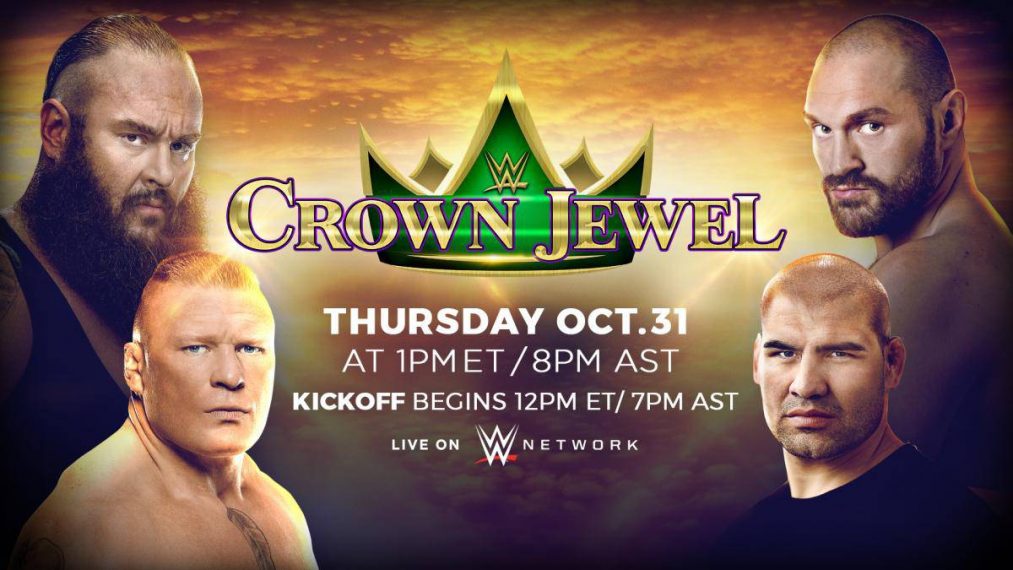 WWE Crown Jewel: El mejor show en Arabia Saudí sin el uso de Leyendas WWE Crown Jewel: El mejor show en Arabia Saudí sin el uso de Leyendas