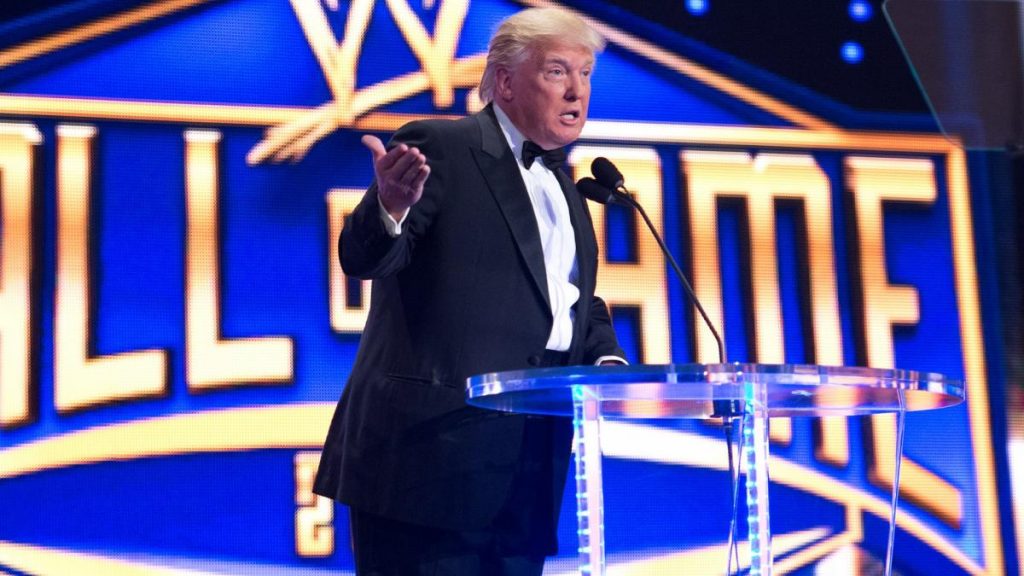 WWE busca que regrese a sus pantallas Donald Trump