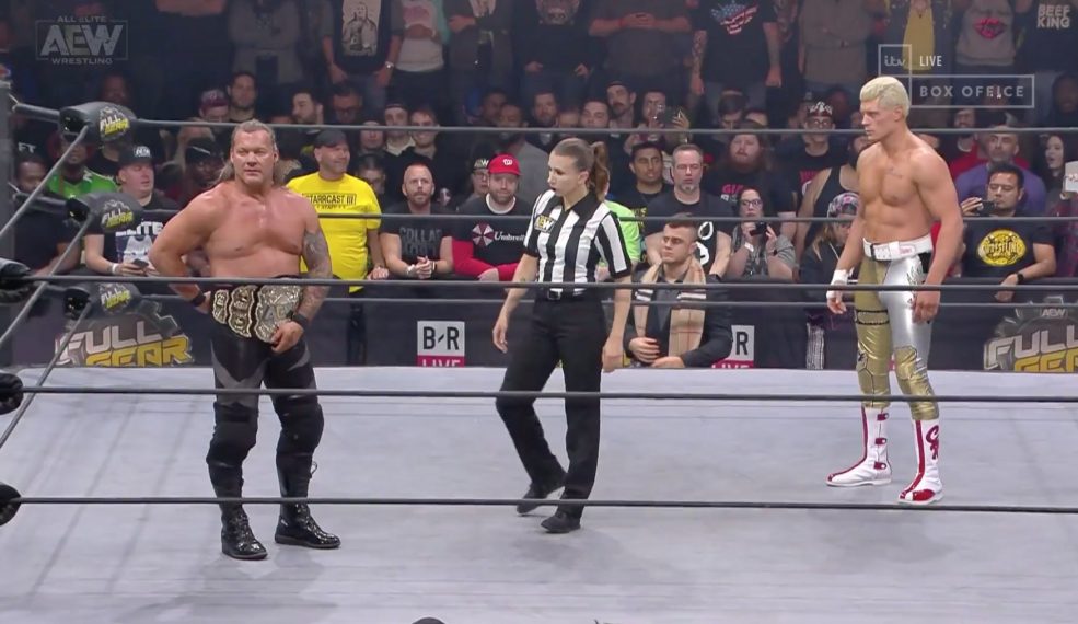 Chris Jericho derrota a Cody y retiene el Campeonato Mundial de AEW en Full Gear Chris Jericho Cody Full Gear