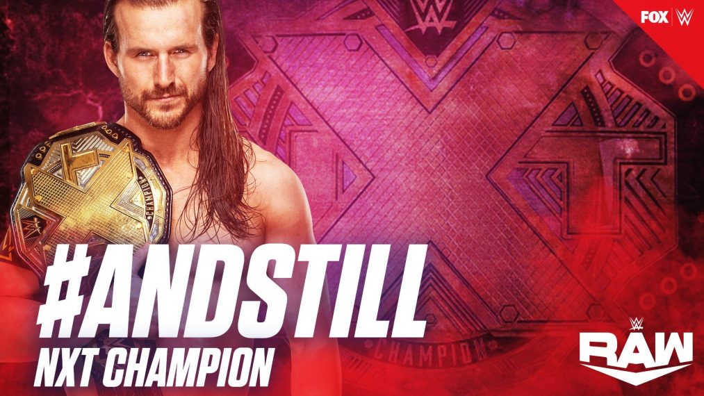 Adam Cole retiene el Campeonato de NXT ante Seth Rollins en RAW Adam Cole Seth Rollins