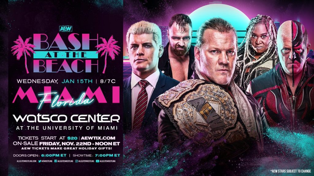 WWE trataría de cancelar la edición de Bash at the Beach