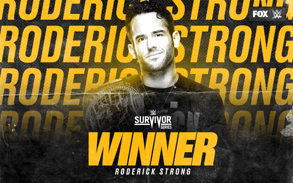 Roderick Strong Survivor Series 2019