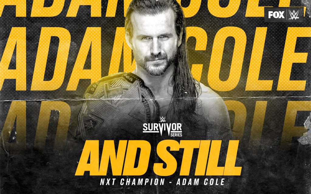 Adam Cole retiene el Campeonato de NXT en Survivor Series