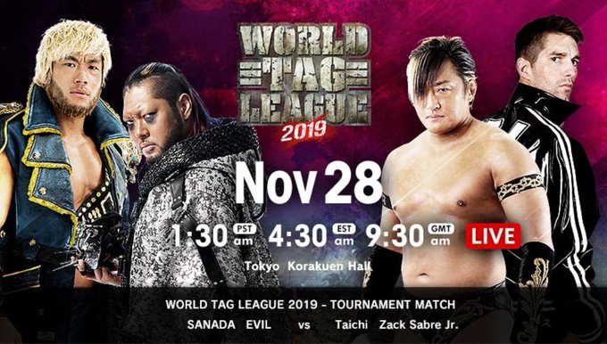 World Tag League día 10