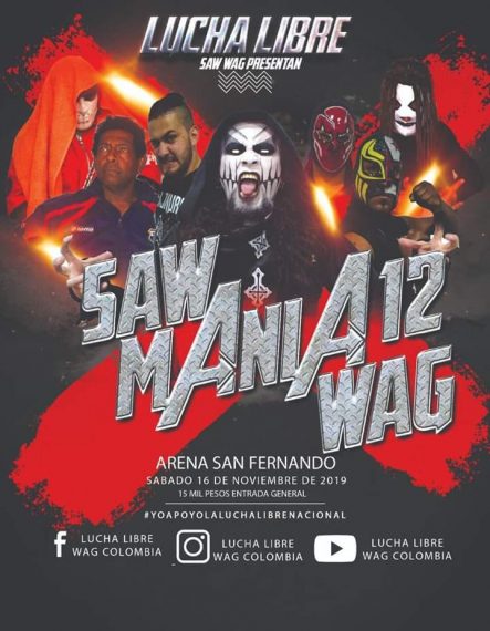 SAWMANIA WAG 12 - Predicciones de una cartelera llena de Lucha hardcore