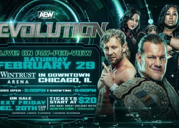 AEW celebrará el PPV Revolution el próximo 29 de feberero