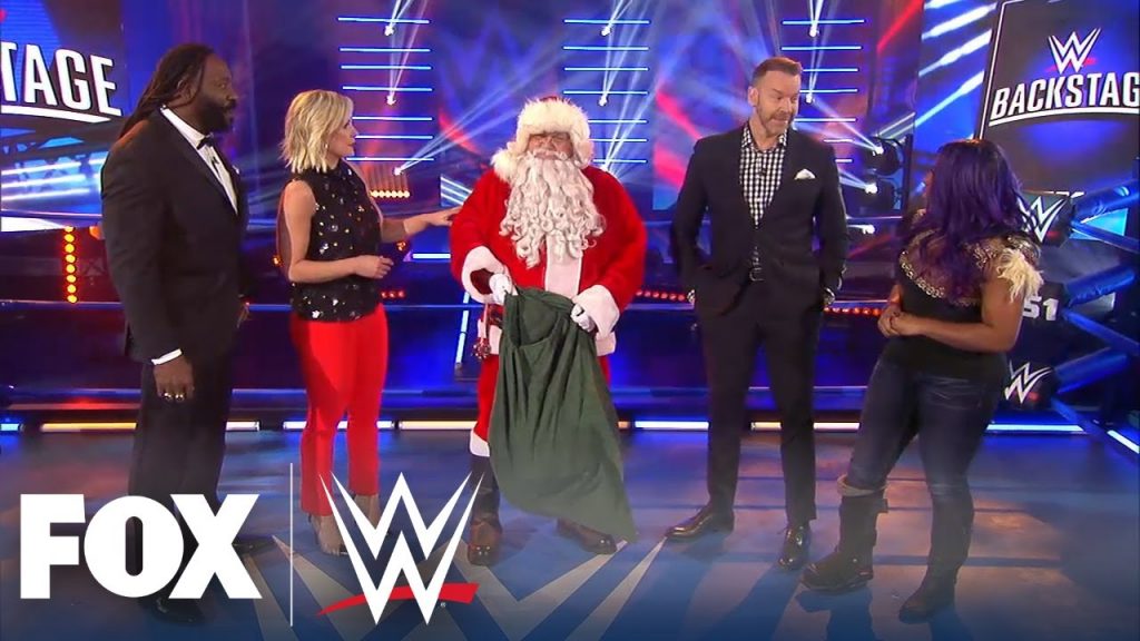 WWE Backstage Navidad