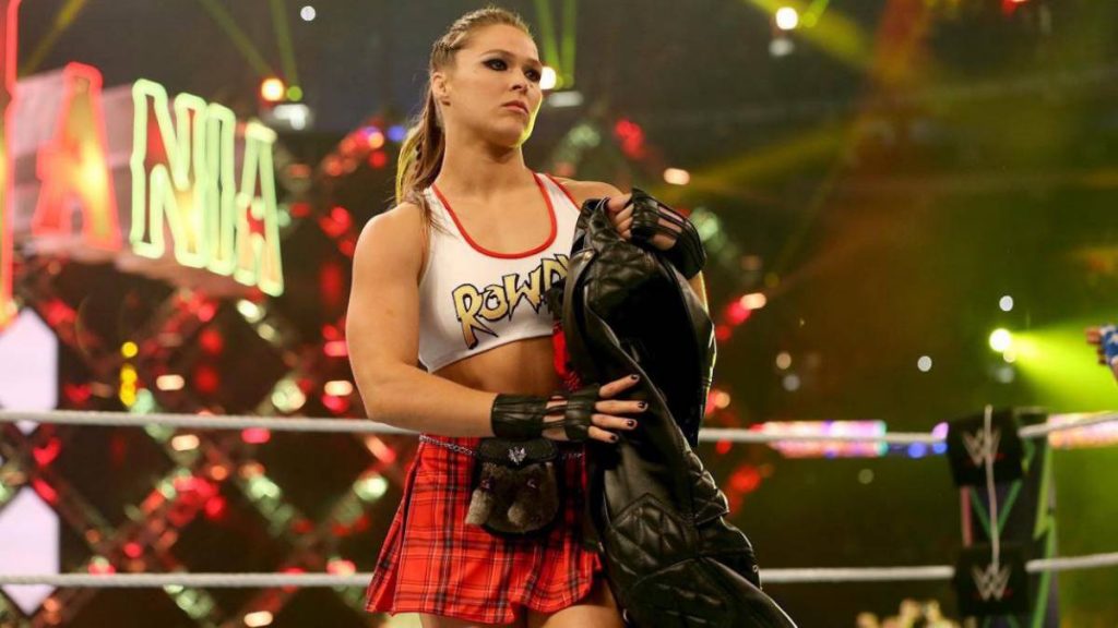 Ronda Rousey WrestleMania 36 WWE