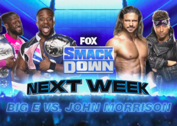 John Morrison se enfrentará a Big E en SmackDown