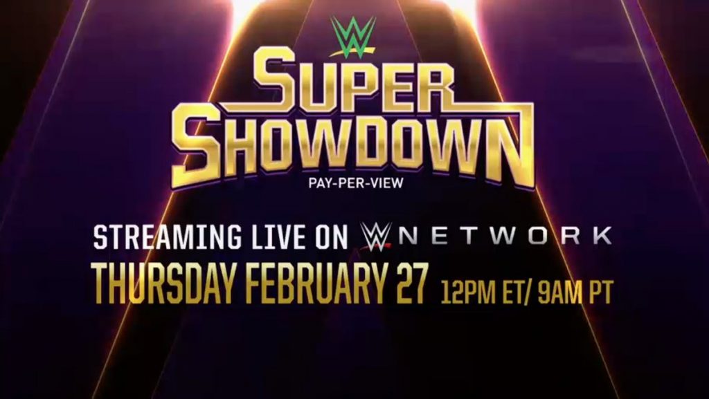 WWE confirma Super ShowDown en Arabia Saudí