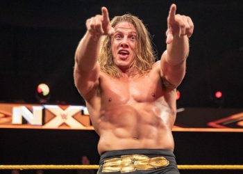 Goldberg Matt Riddle backstage