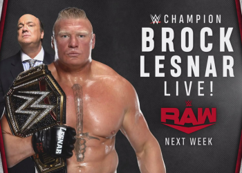 Brock Lesnar y Paul Heyman se salieron del guión en RAW