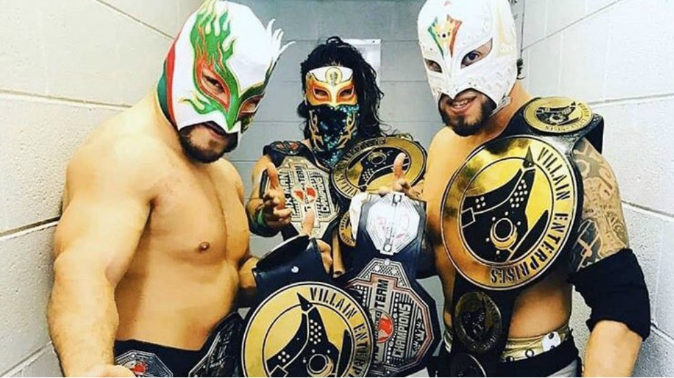 Flamita, Bandido & Rey Horus nuevos campeones de tríos de ROH