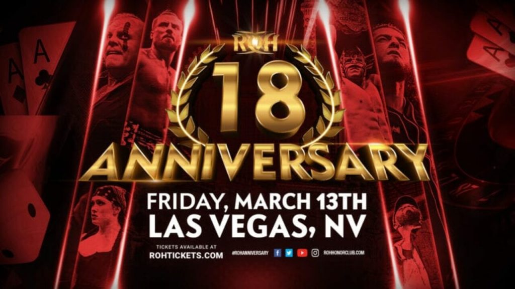 ROH celebrará su 18 aniversario con dos eventos en marzo