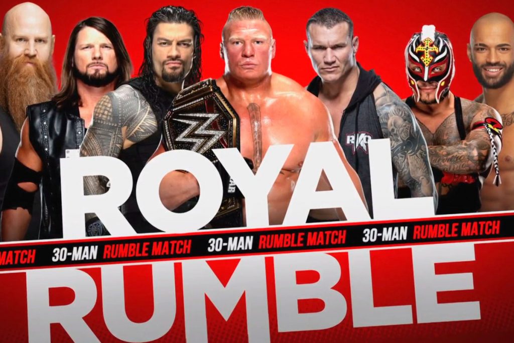 Cartelera actualizada WWE Royal Rumble 2020