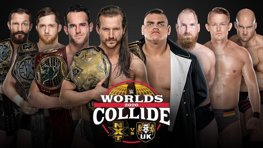 Cartelera actualizada de WWE Worlds Collide 2020