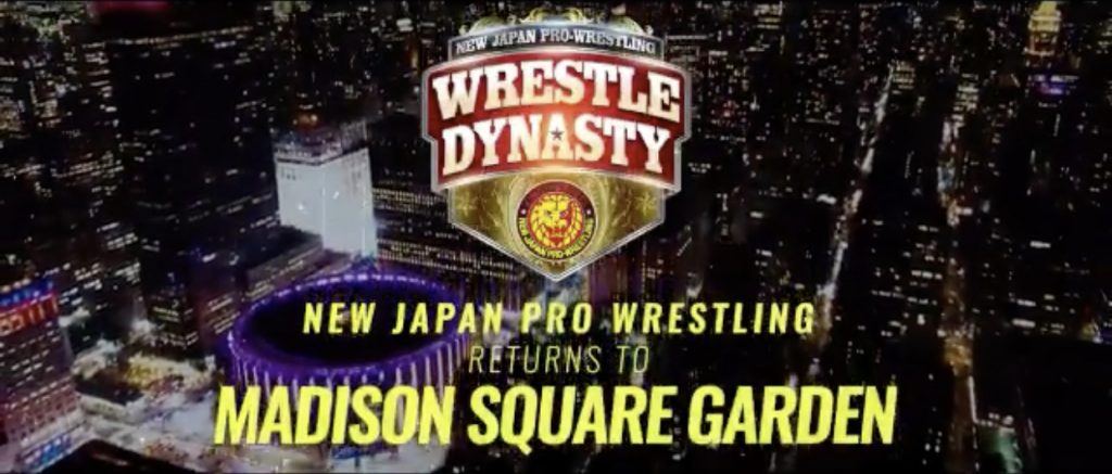 NJPW celebrará Wrestle Dynasty en el Madison Square Garden