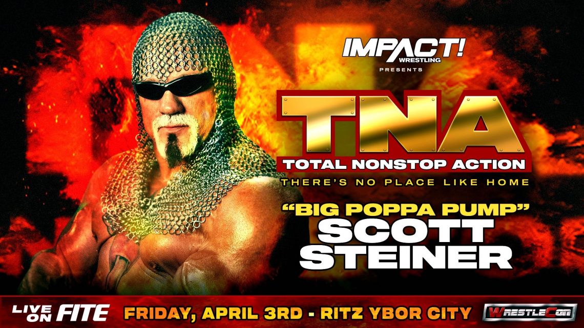 Scott Steiner y Petey Williams en el show de TNA • TurnHeelWrestling