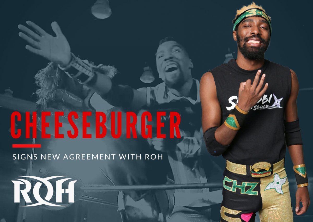 Cheeseburger renueva con ROH • TurnHeelWrestling