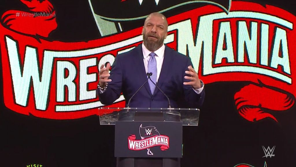 ¿Estará Triple H en WrestleMania 36? Tampa podría albergar WrestleMania 38