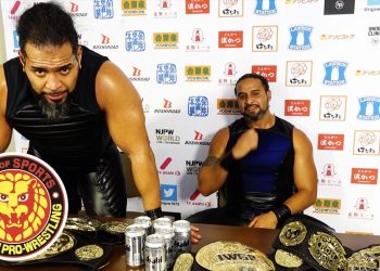 Guerrillas of Destiny recuperan los Campeonatos por Parejas de IWGP en New Beginning