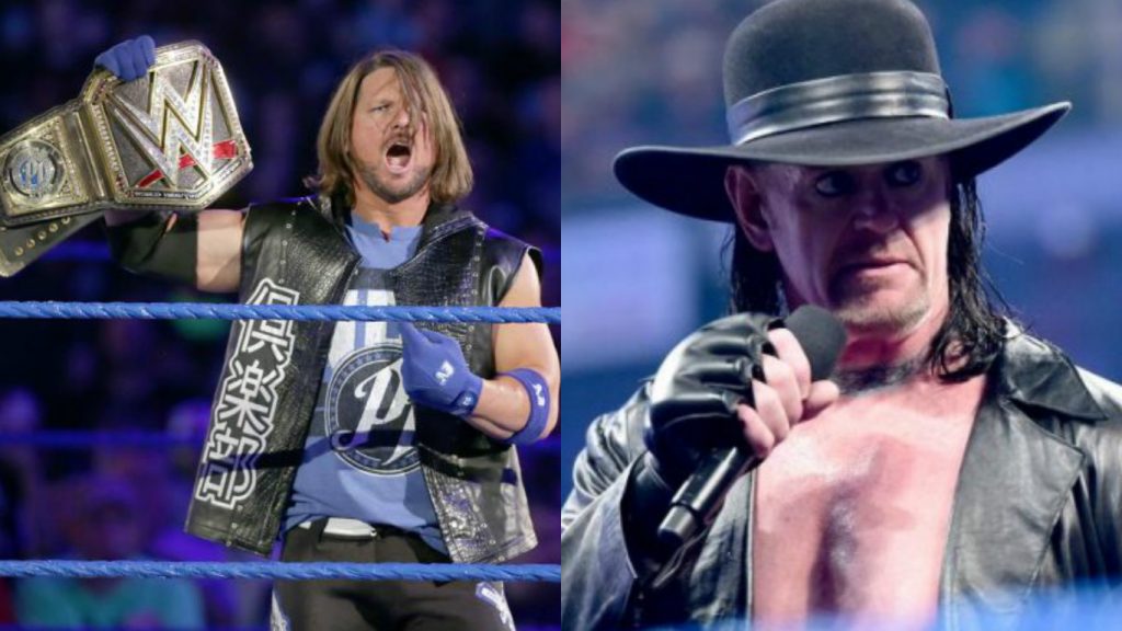 ¿AJ Styles vs. The Undertaker en WrestleMania?