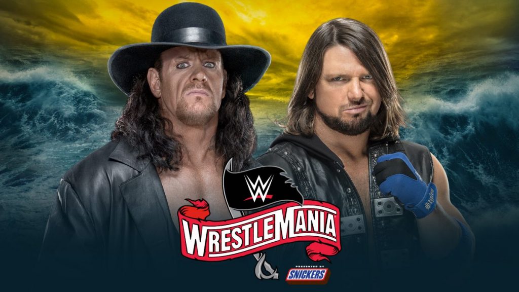 Se añade una estipulación para The Undertaker vs. AJ Styles en WrestleMania 36