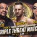 Triple Amenaza por el Campeonato Norteamericano de NXT la próxima semana. Triple Amenaza por el Campeonato Norteamericano de NXT la próxima semana.