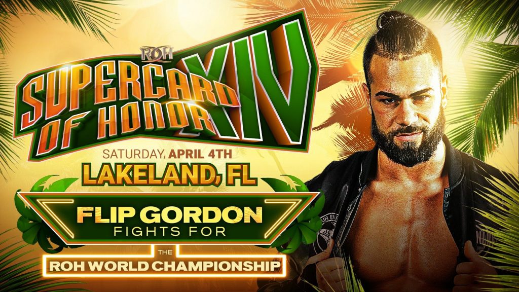 Flip Gordon ROH Supercard of Honor