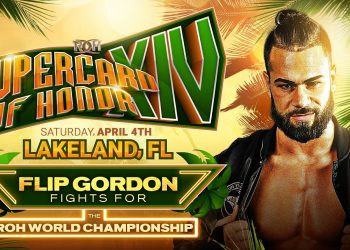 Flip Gordon ROH Supercard of Honor