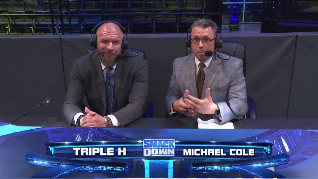 Plan original para Triple H en SmackDown el pasado viernes