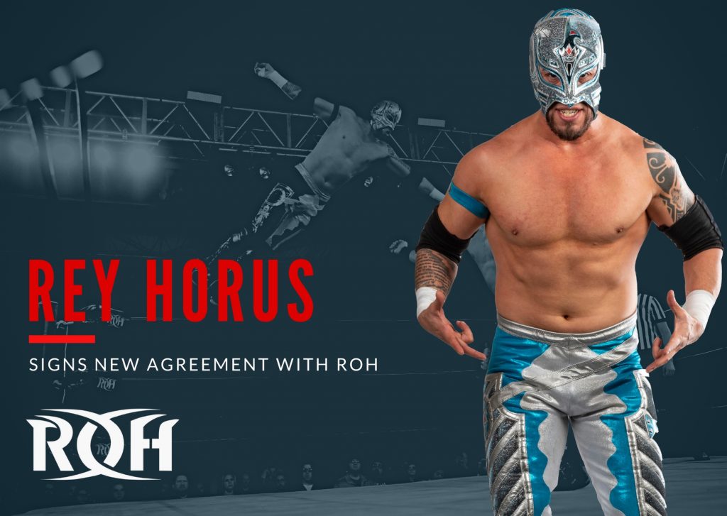 Rey Horus firma un nuevo contrato con ROH