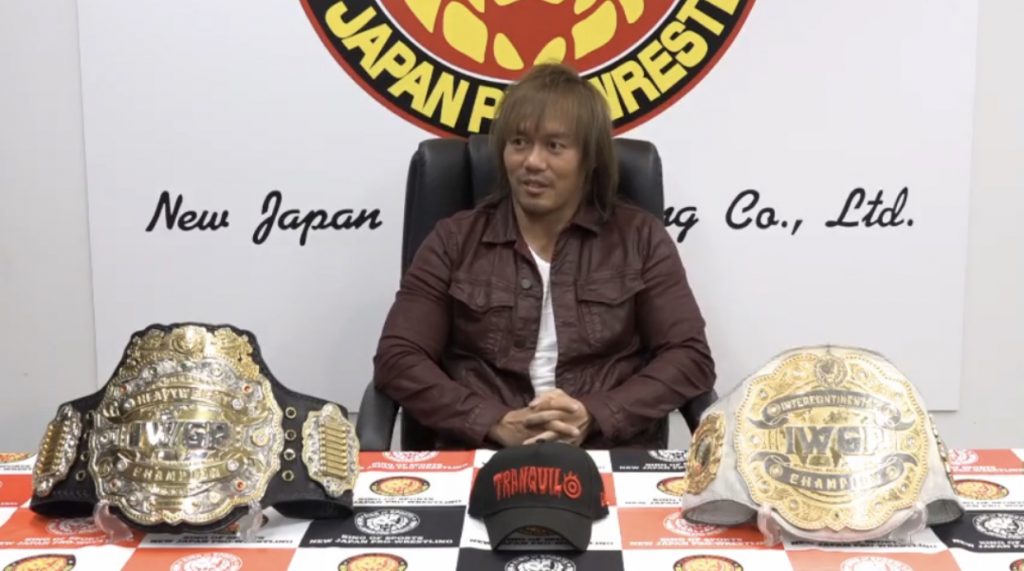 Tetsuya Naito sobre ser doble campeón: "No me gusta defender los dos títulos a la vez"