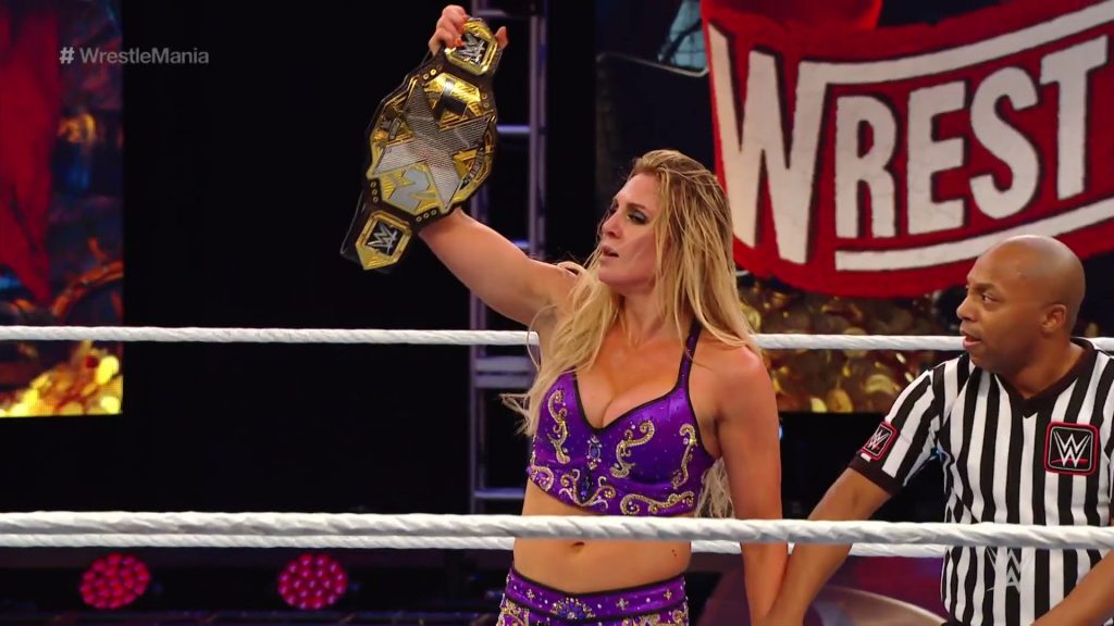 Charlotte Flair gana el Campeonato Femenino de NXT en Wrestlemania 36