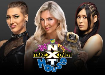 Charlotte Flair Io Shirai Rhea Ripley TakeOver: In Your House