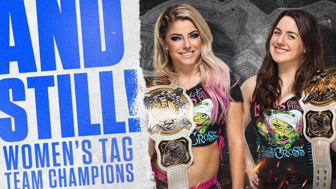 Alexa Bliss y Nikki Cross defienden los Campeonatos Por Parejas femeninos en WWE Raw