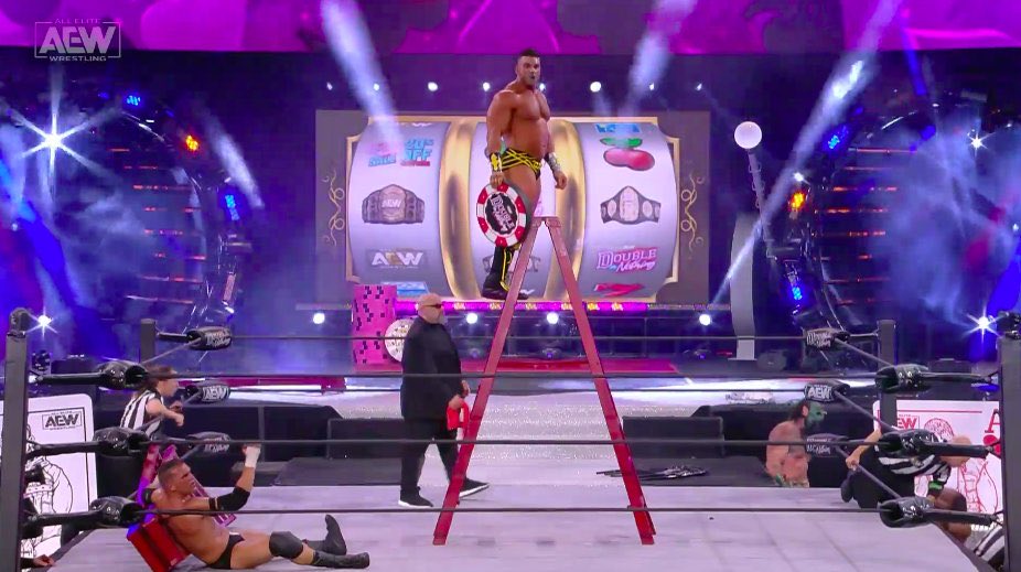 Brian Cage Casino Ladder Match