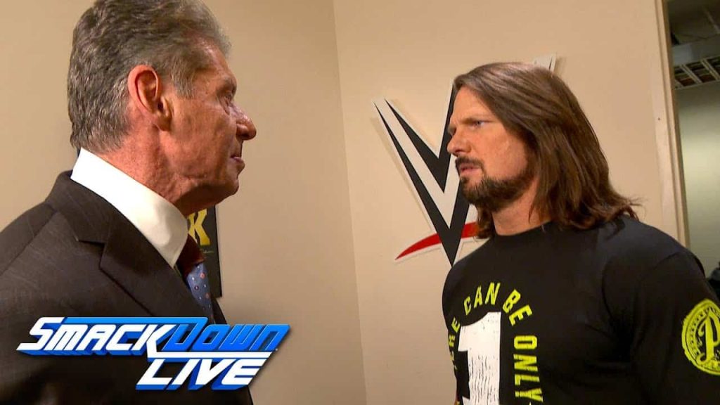 AJ Styles sobre Vince McMahon: "Es una máquina"