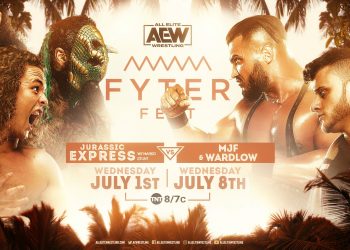 MJF Wardlow Jurassic Express Fyter Fest