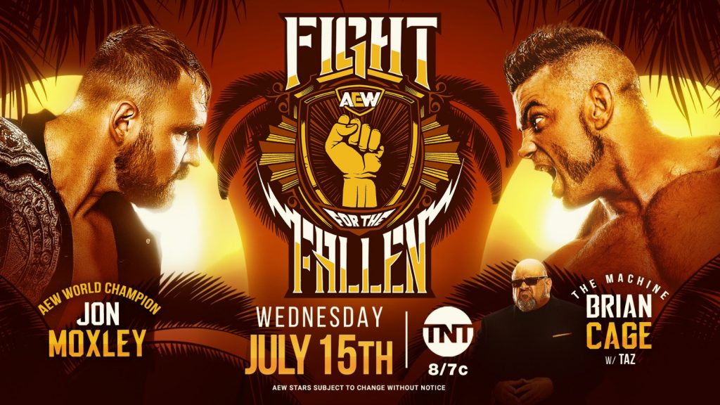 AEW anuncia Fight for the Fallen será el 15 de julio