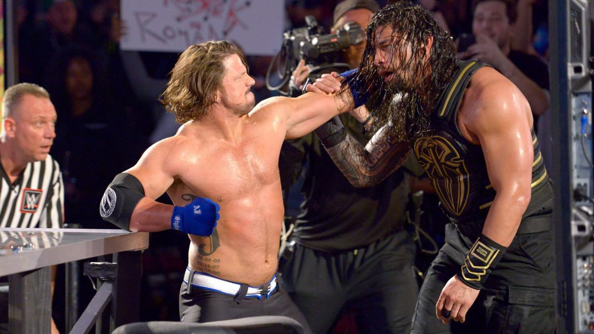 AJ Styles reconoce todos los éxitos que ha logrado Roman Reigns